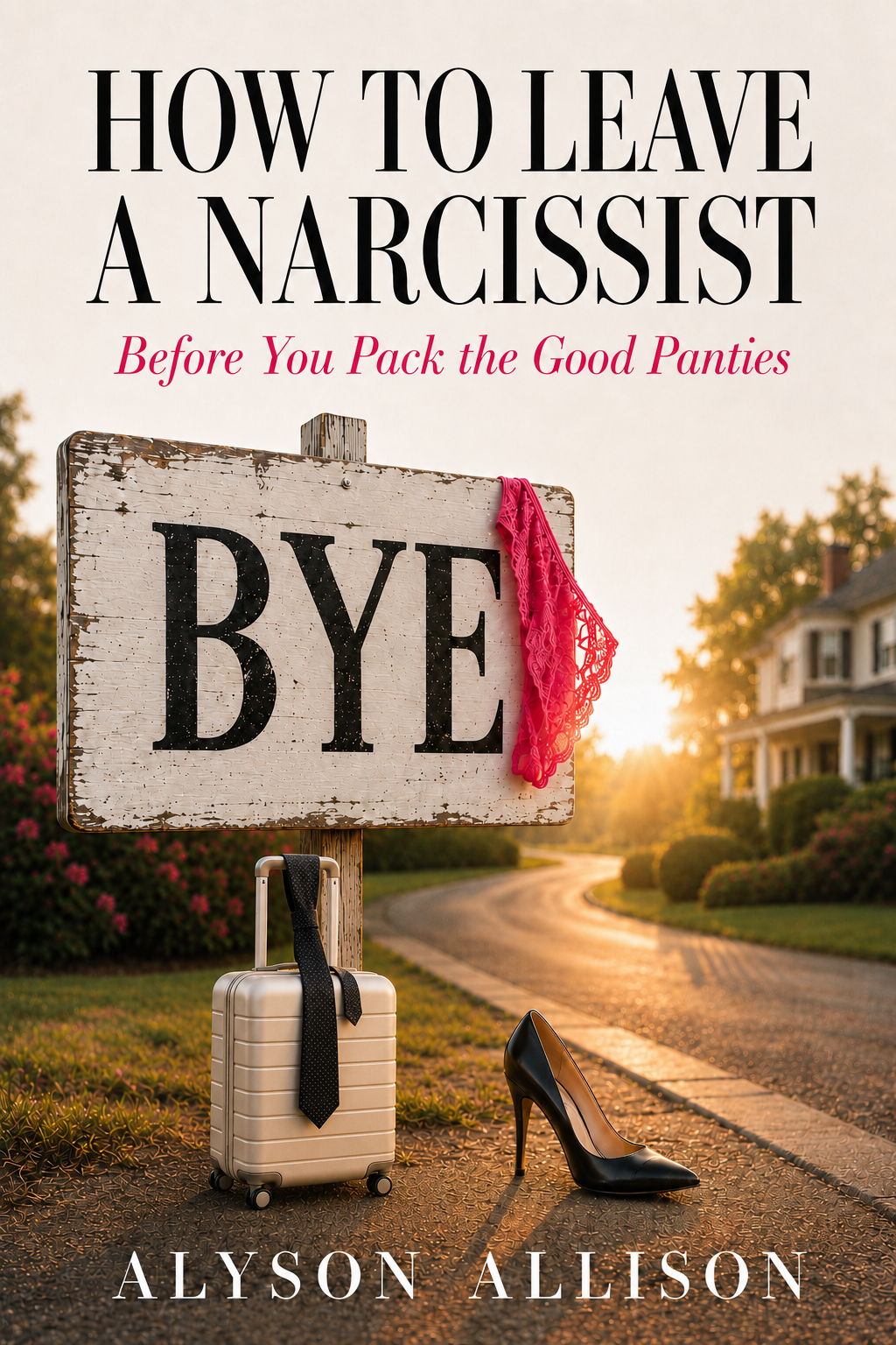 How to Leave a Narcissist: Before You Pack the Good Panties by Alyson Allison book cover